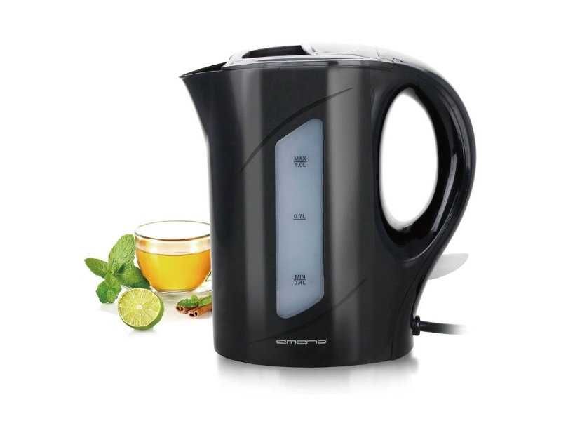 Електрическа Кана за Вода Emerio WK-121616.1, 1L, 900W, Черна