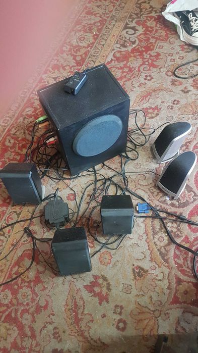 boxe 5.1 Creative 100 w reali