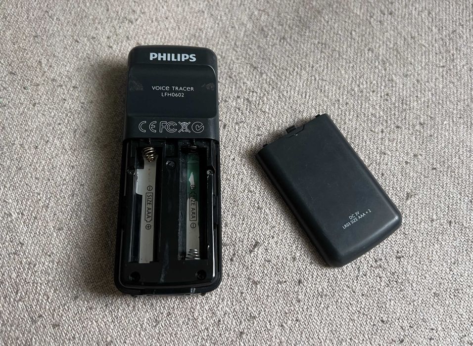 Reportofon Philips Voice Tracer LFH0602 cu microfon extern defect