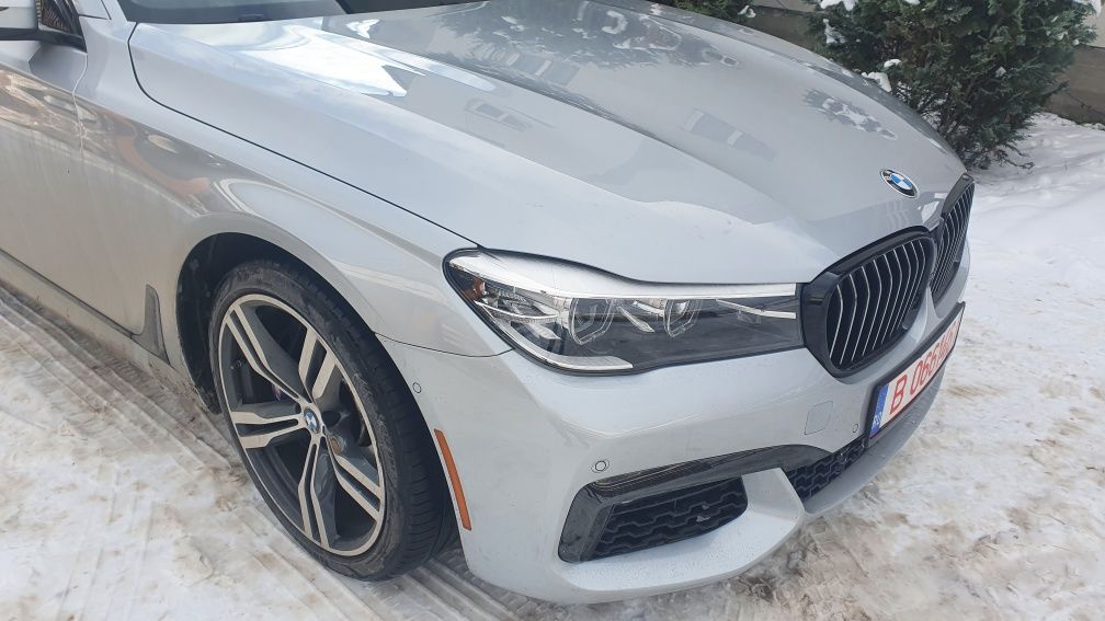 Bot complet faruri bara capota grile trager bmw 7 g11 g12 M pachet
