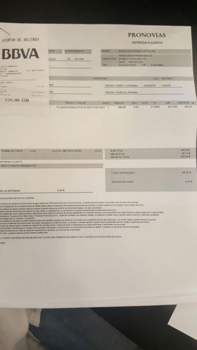 Voal mireasa Pronovias V2853