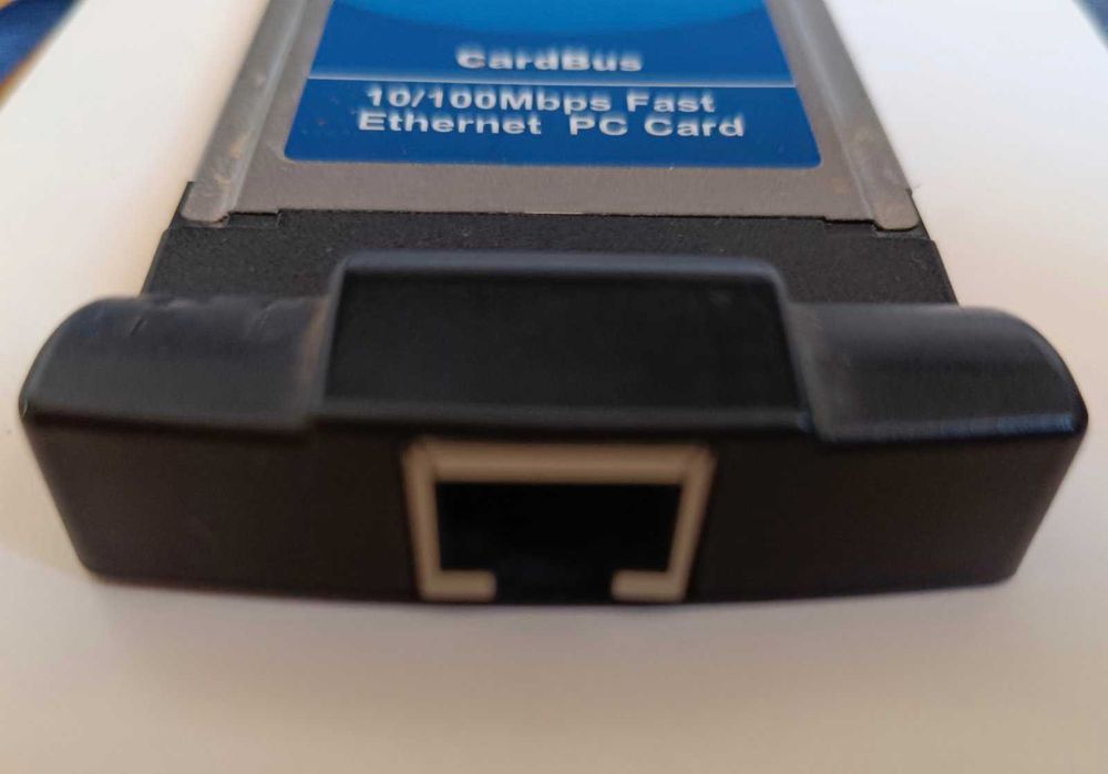 Fast Ethernet Cardbus LAN RJ45 адаптер