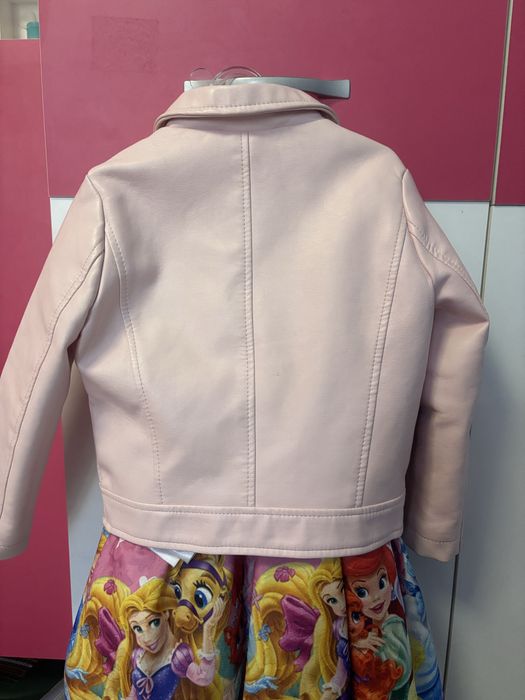 Кожено яке в бебешко ровово