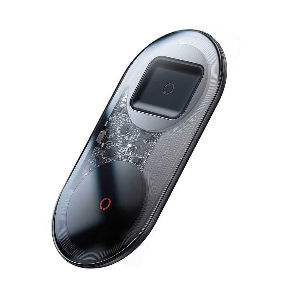 Baseus Simple 24W 2in1 Wireless Charger (TZWXJK-C01) - двойна поставка