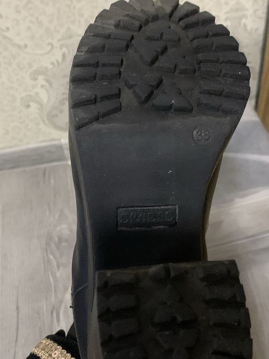 Оригинал кожаный сапог женский