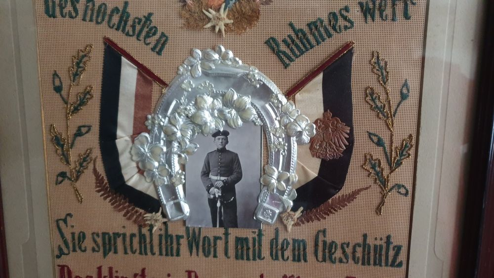 Стар немски военен артефакт