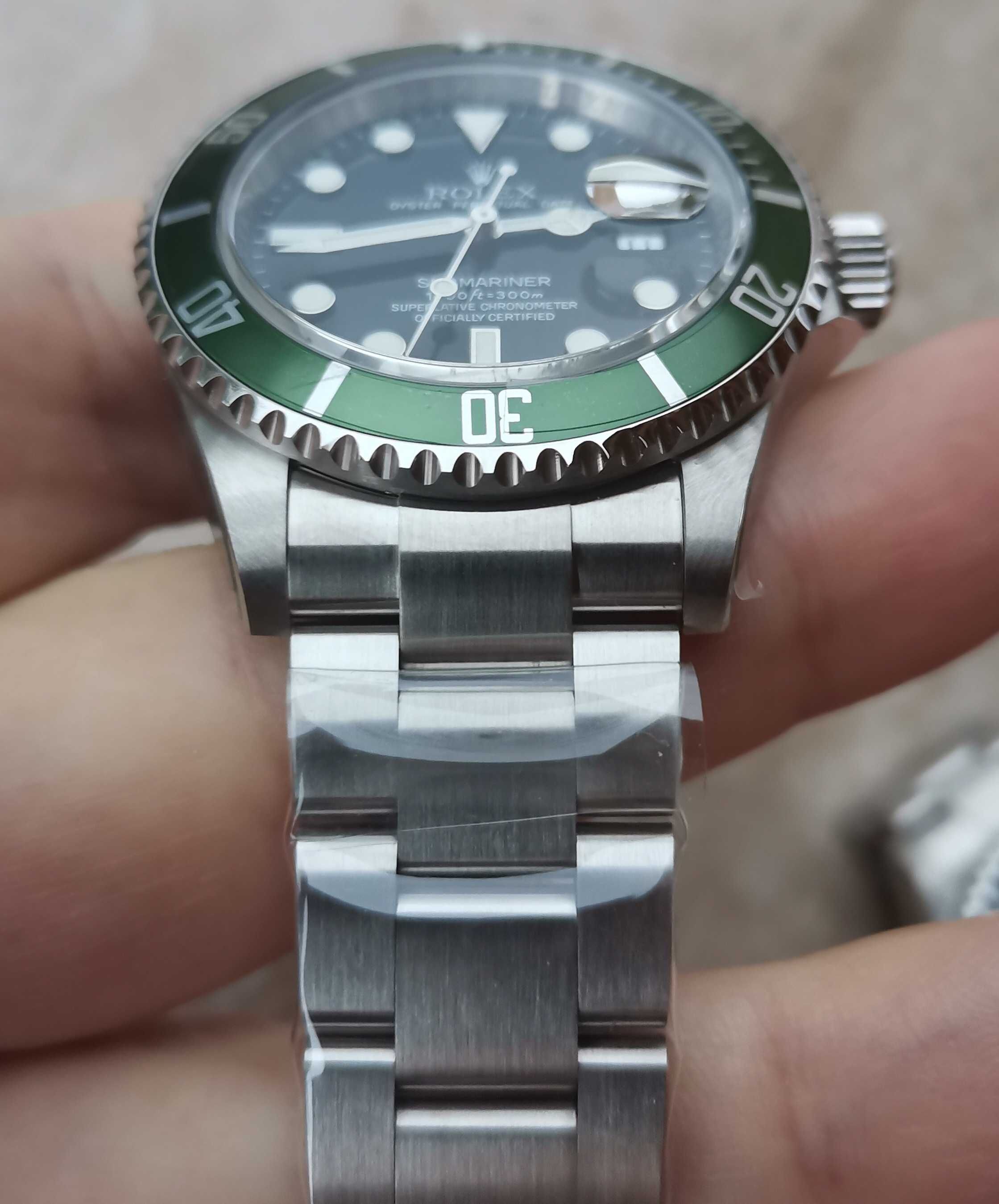 Rolex Submariner 40 mm VINTAGE 16610LV 904L Black RAF 3135