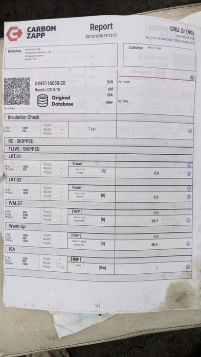 Injectoare audi vw skoda 2.0 tdi CBA reconditionate