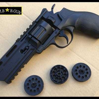 MAX JOULI! - Pistol [Cu Bile De Cauciuc] (PUTERNIC!) Co2 Semi-Auto