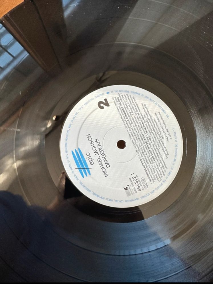 15 seturi Vinyl Michael Jackson Dangerous 1991 Sony noi