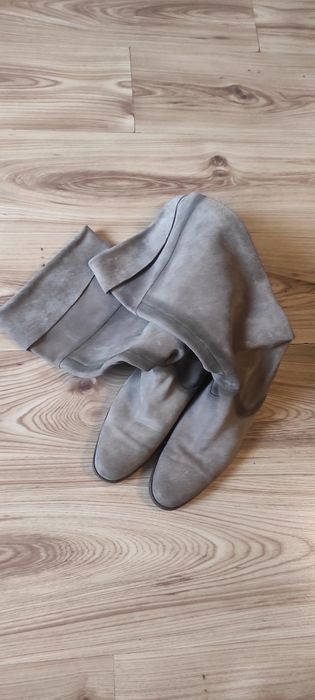 Ботуши HUGO BOSS от естествен велур