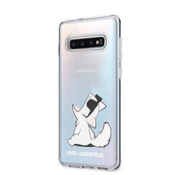 Гръб Karl Lagerfeld Choupette Fun за Samsung Galaxy S10