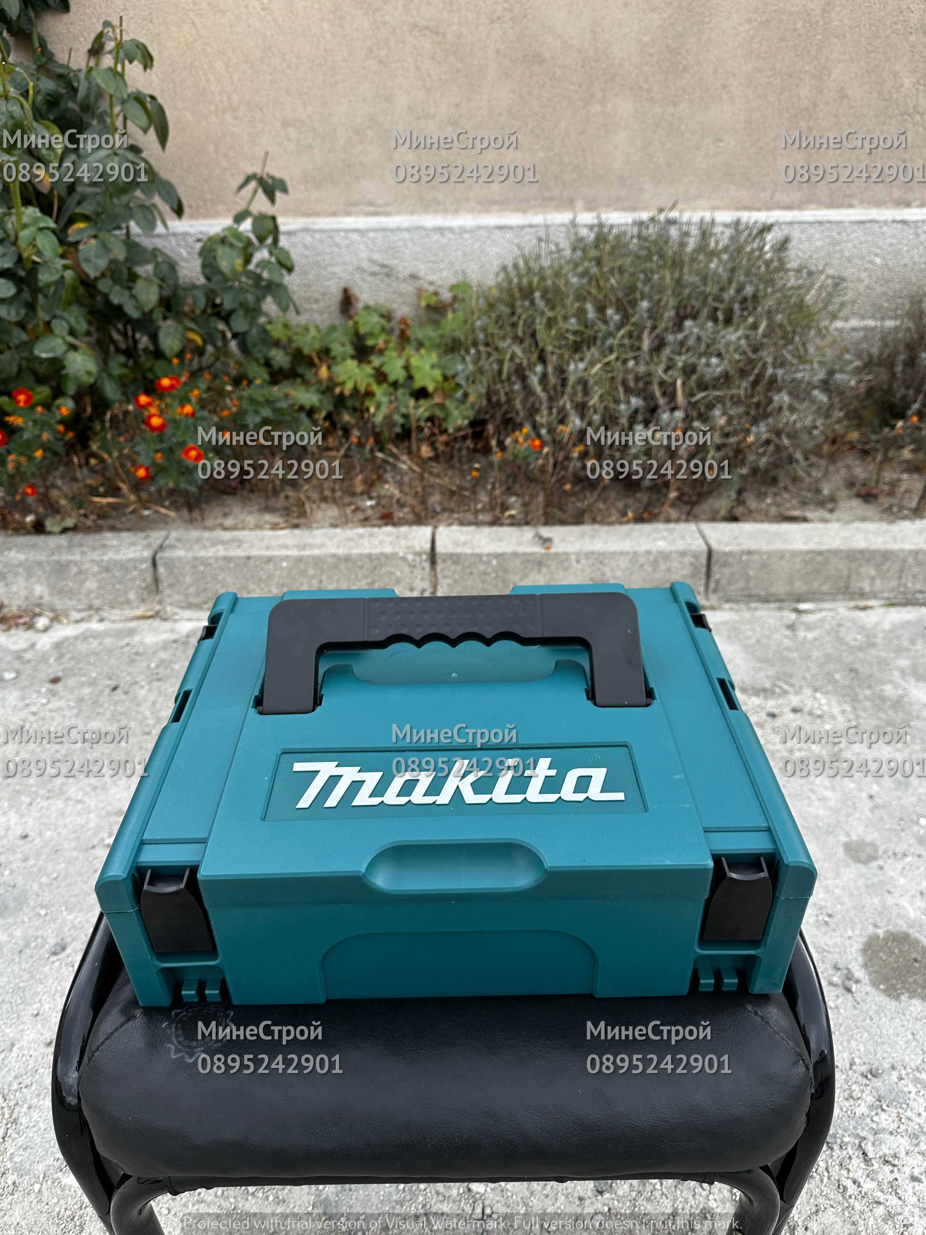 2в1 БЕЗЧЕТКОВ Акумулаторен Ъглошлайф и Винтоверт Makita 36v 8Ah МАКИТА