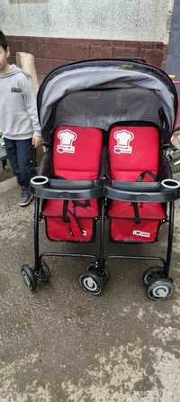 Детская коляска для близнецов