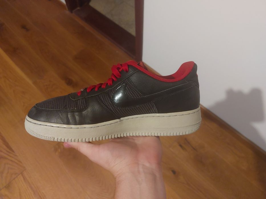 Nike Air Force 1 Black Varsity