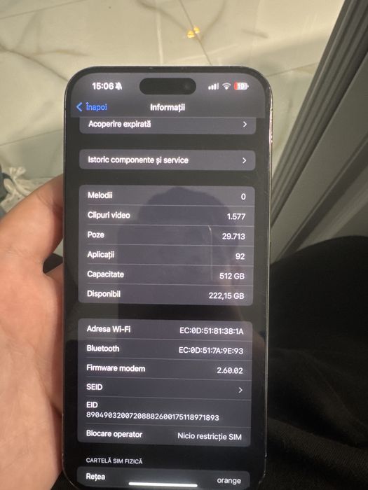 Iphone 15 pro max 512 gbp