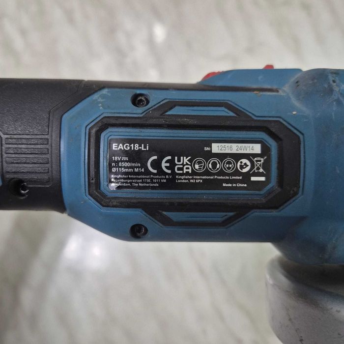 Set Scule Erbauer Flex EAG18-Li si Bormasina EOPID18-Li cu Acumulator