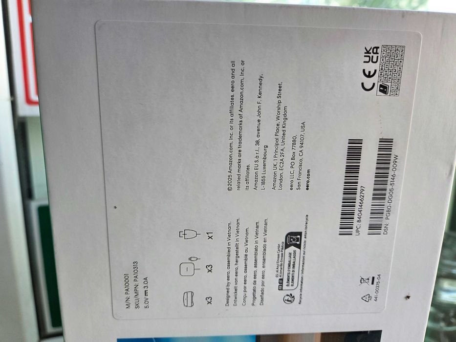 Router Eero 7, 3 pack, 560m2