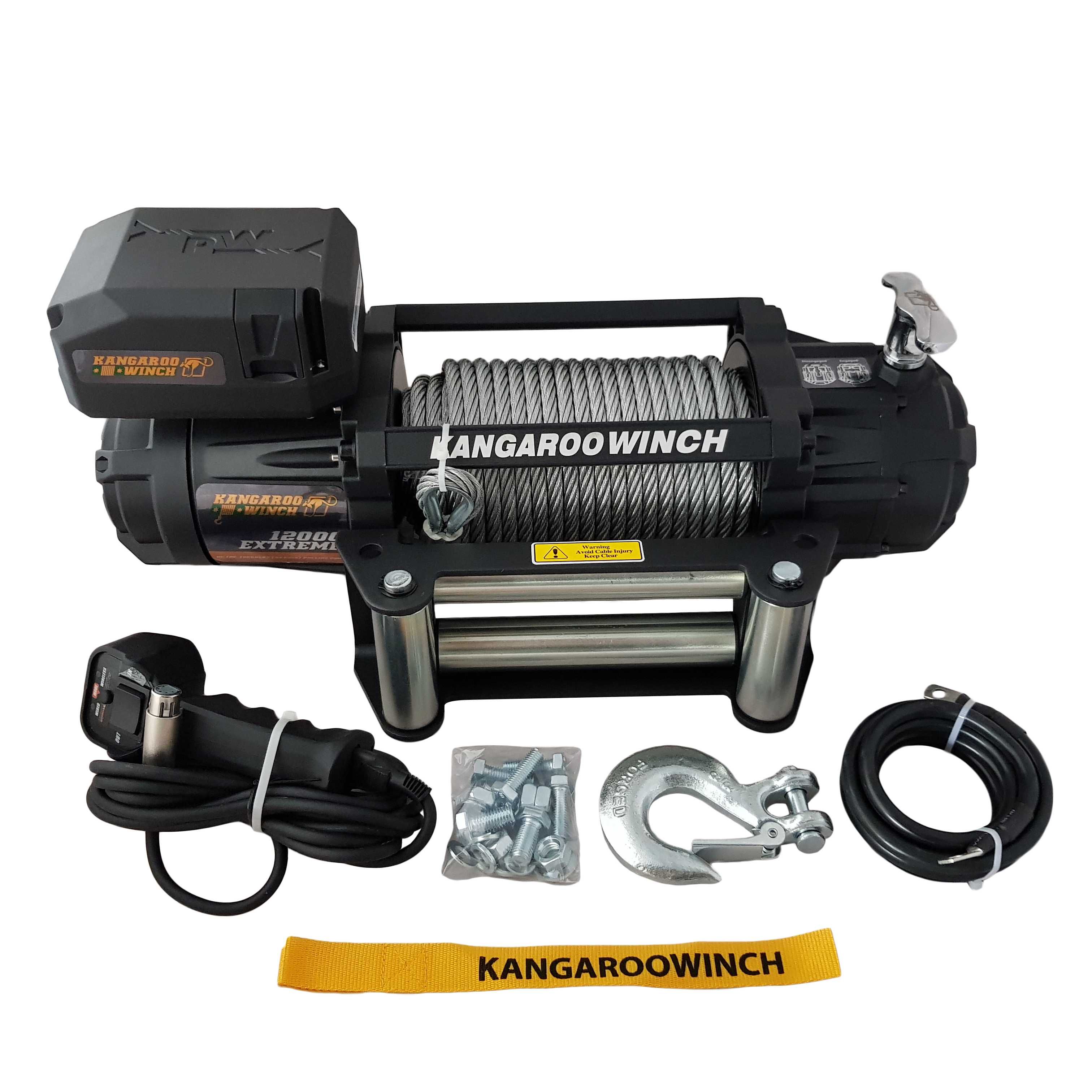 Лебедка KangarooWinch (PowerWinch) К12000 Extreme HD 12V