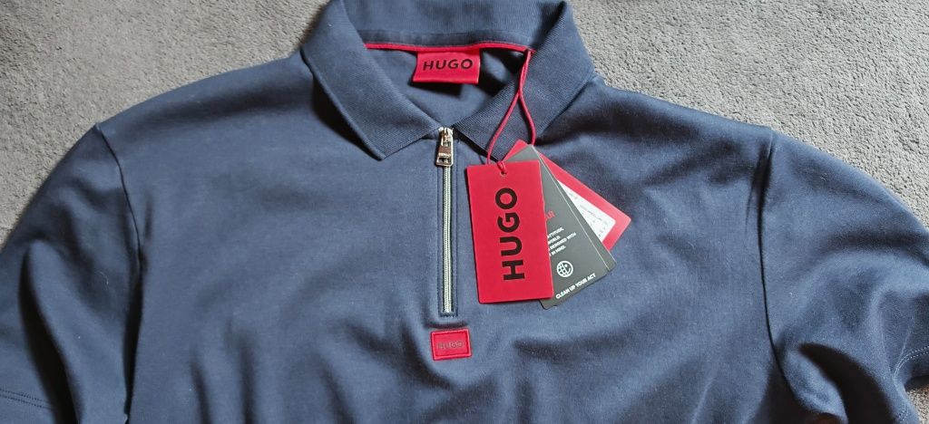 Hugo Polo shirt, със цип
