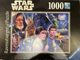 Пъзел Междузвездни войни / Star Wars puzzle Ravensburger 1000