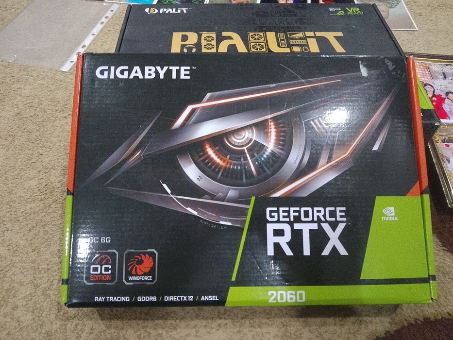 GIGABYTE geforce RTX 2060  6 гигов