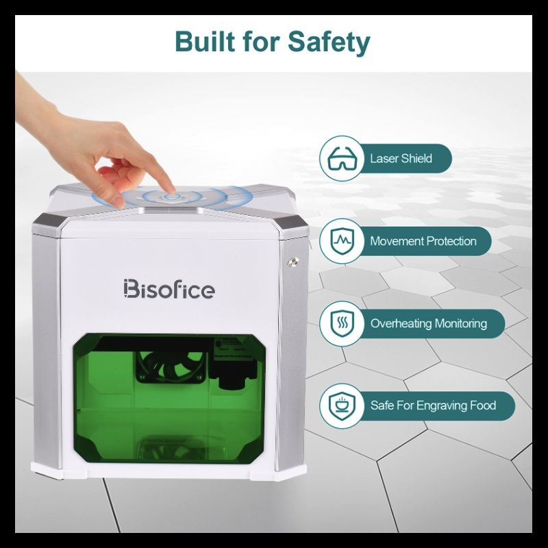 Bisofice  k6 -машина за лазерно гравиране