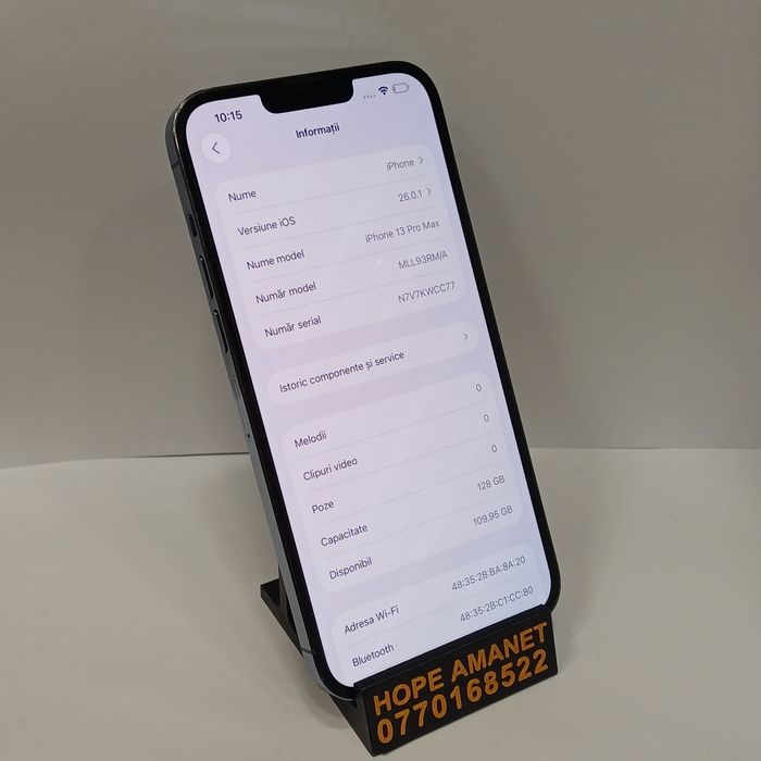 Hope Amanet P1/ iPhone 13 Pro Max 128 GB 78% Baterie #37196