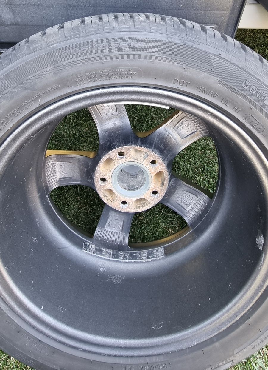 Джанти DEZENT 16" 5х112 с гуми HANKOOK