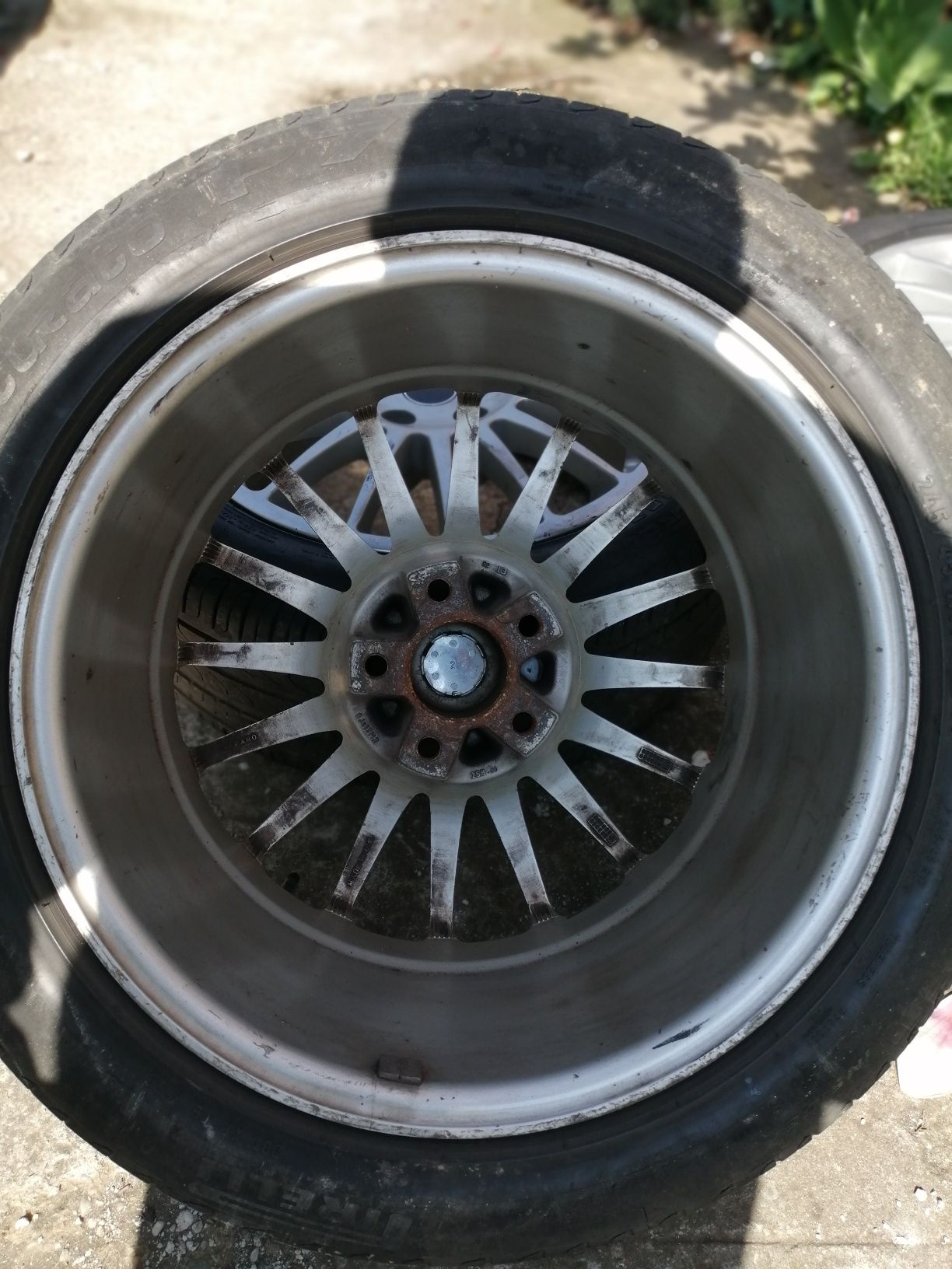 Vând jante aliaj model OZ RACING 5x112 r17, lățime 8j,et35