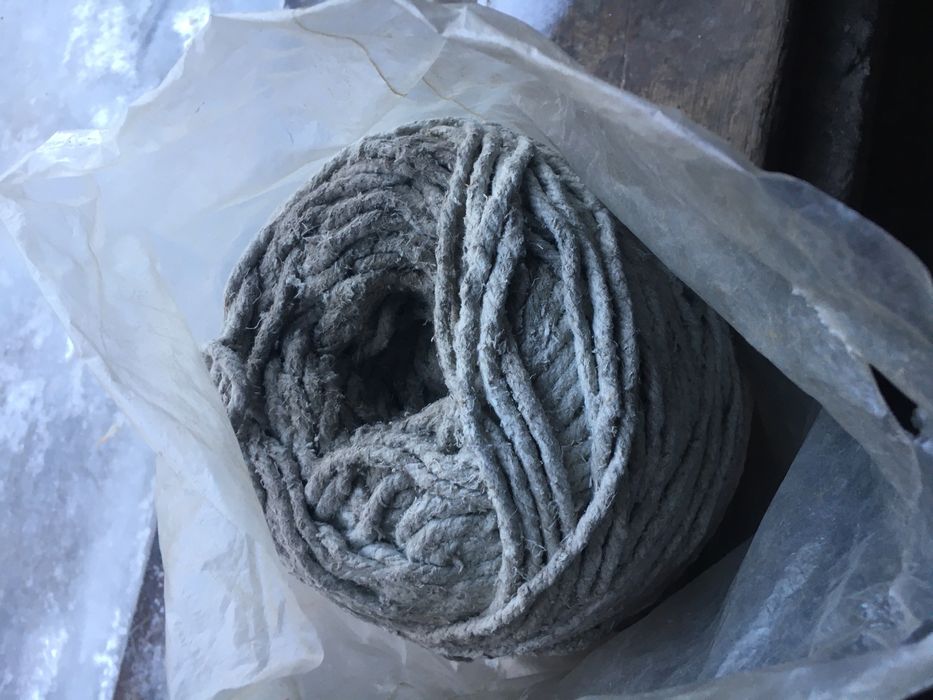 Асбестовый шнур советский диаметр 5 мм 400 тенге за метр