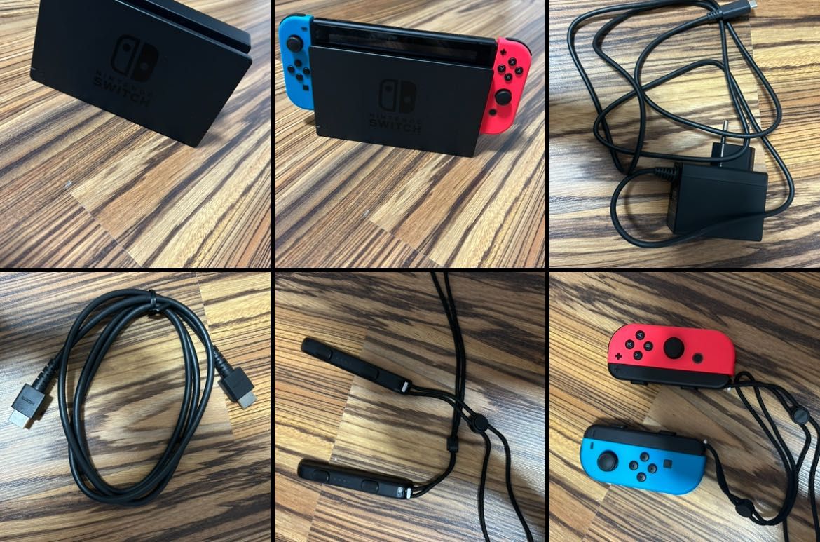 nintendo switch cu cutie si toate accesoriile