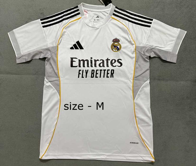 Тениски на Реал, Ливърпул, Милан, Байерн