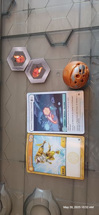 Bakugan Geogan Rising Battle Matrix Arena set complet, stare perfecta