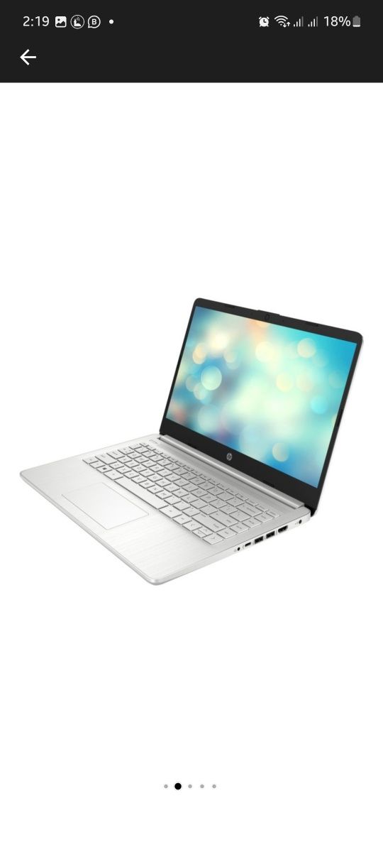 HP laptop Ryzen 5 4500U Nouă