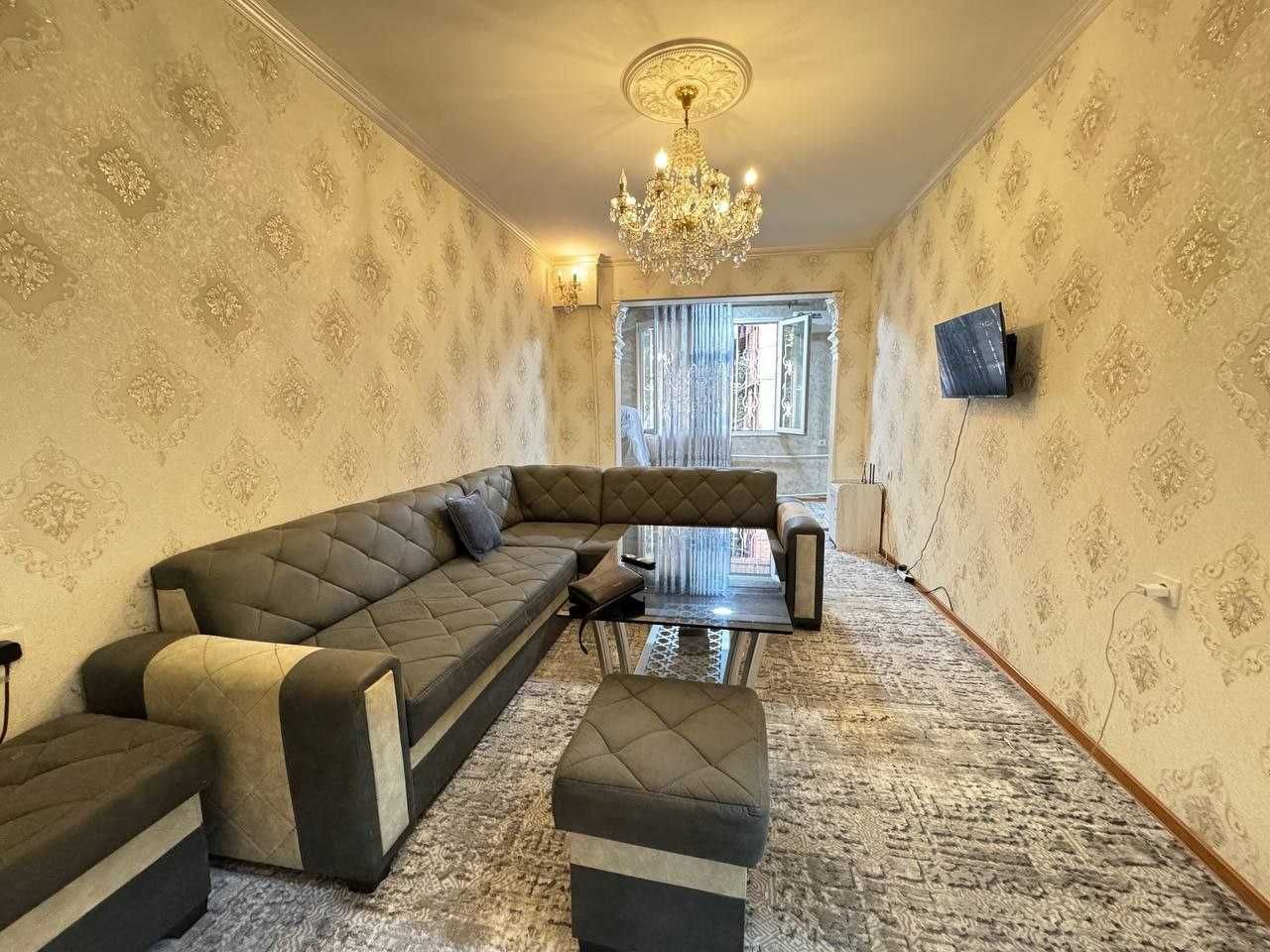 2 / 2 / 4 комн. Чиланзар-5 Кв. Мебель+Техника. 50 м2. Ор. Метро. Новза