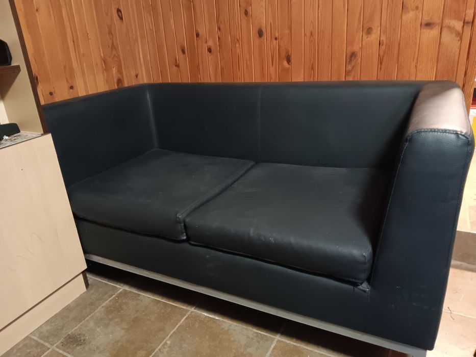 Кожено канапе, диван