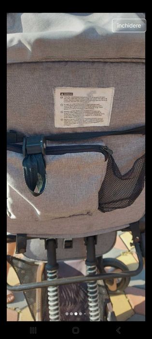 Carut 3in1 cu landou copii