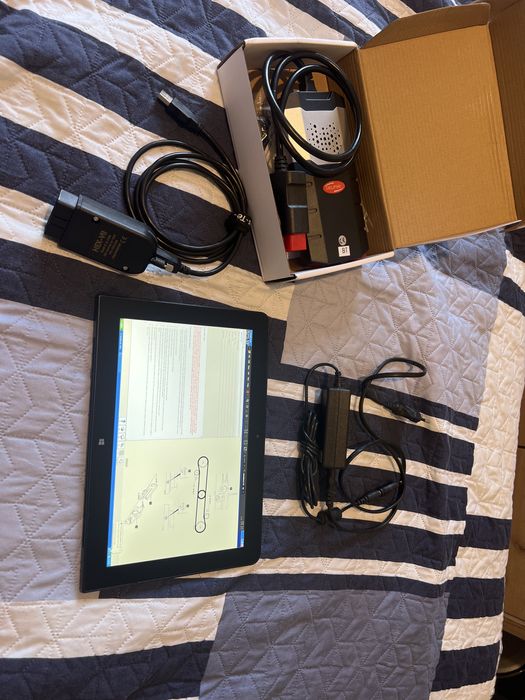 Kit tableta Delphi 2021 / Autocom 2021 + VCDS 2025