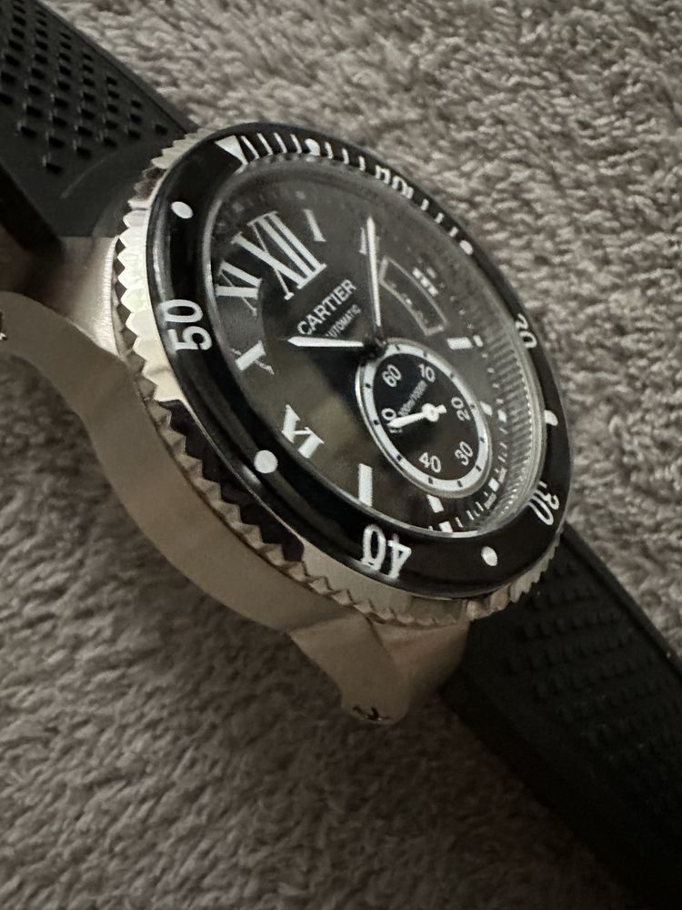 Cartier Calibre de Cartier Diver black, ceas automatic, Bucuresti