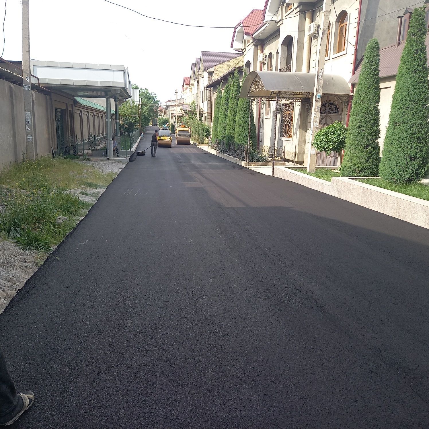 Арзон нархларда асфальтлаш хизмати