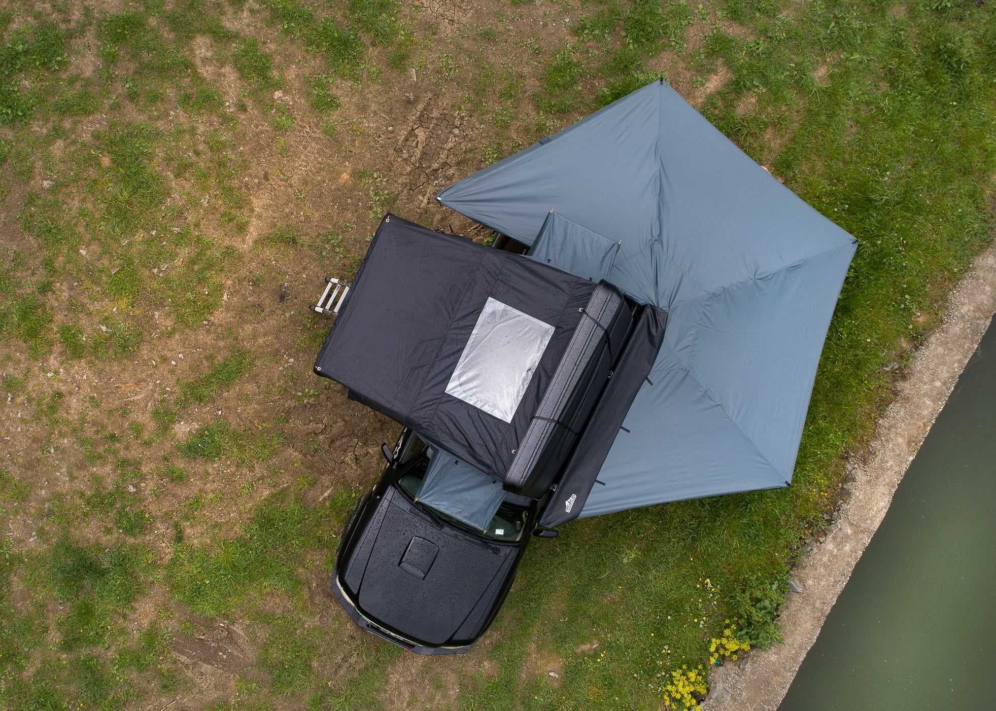 Cort auto cu Sky Roof 210 x 210 cm Overlander Discover