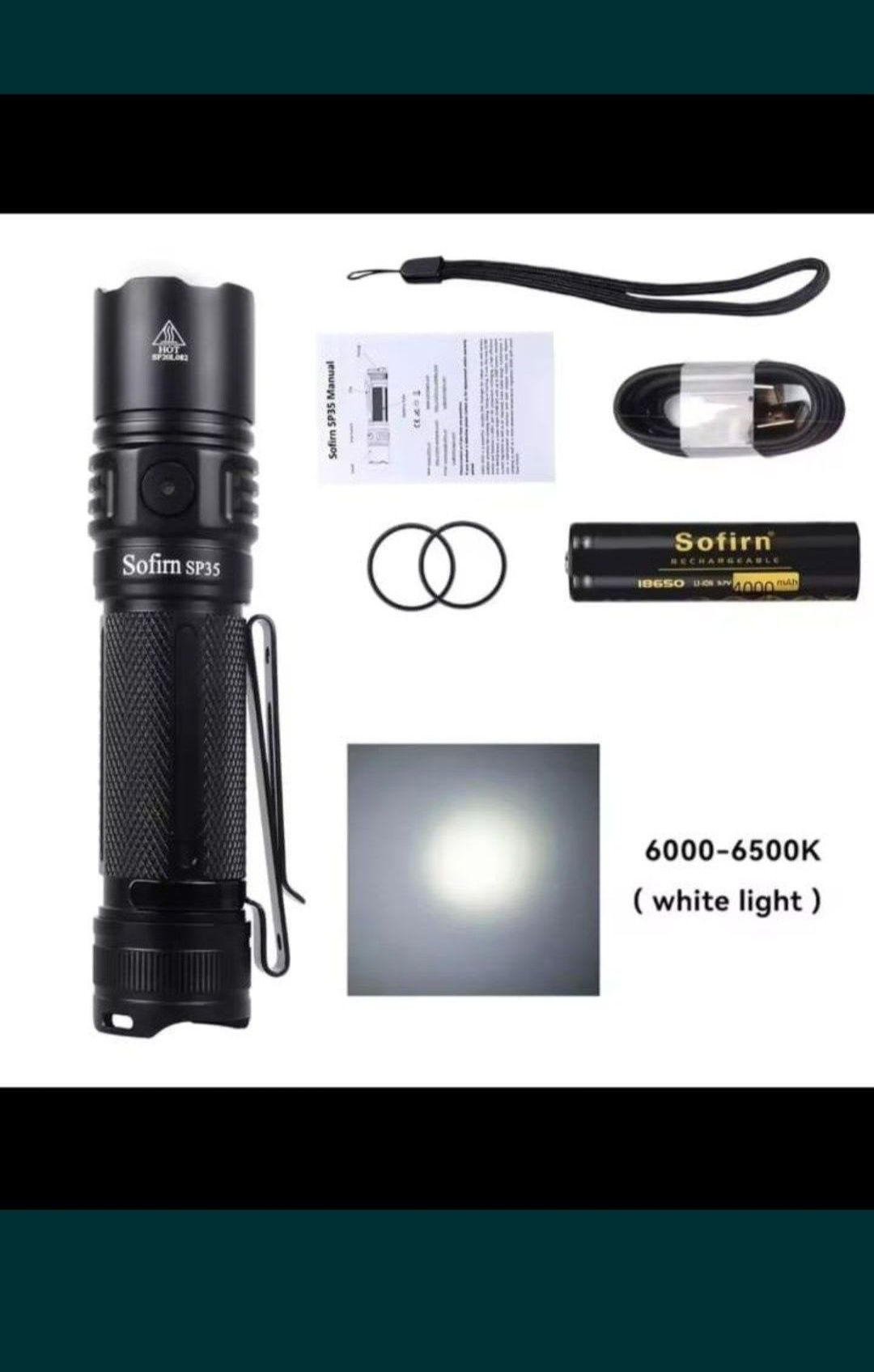 Lanternă tactică Sofirn SP 35