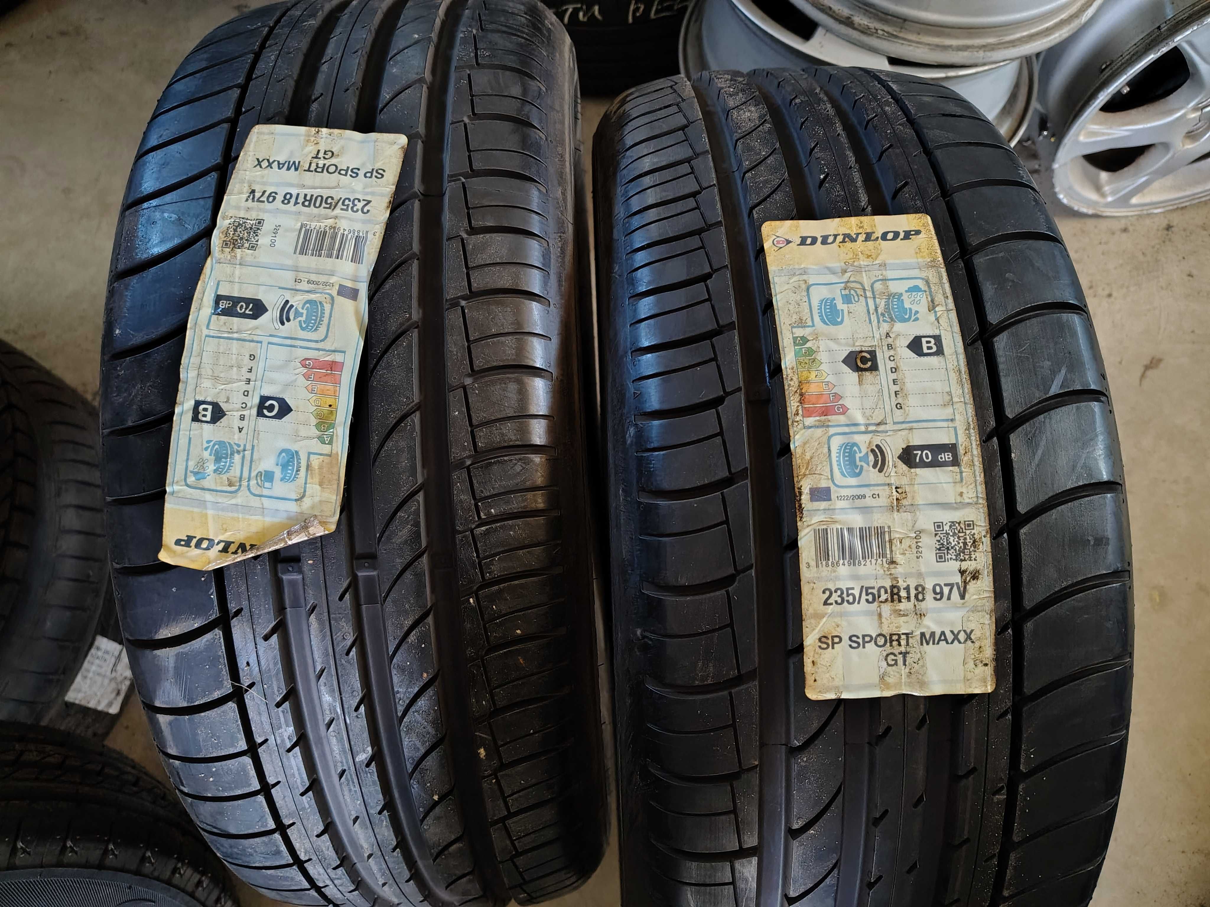 2бр.НОВИ летни гуми DUNLOP 235 50 18 DOT14 цена за брой