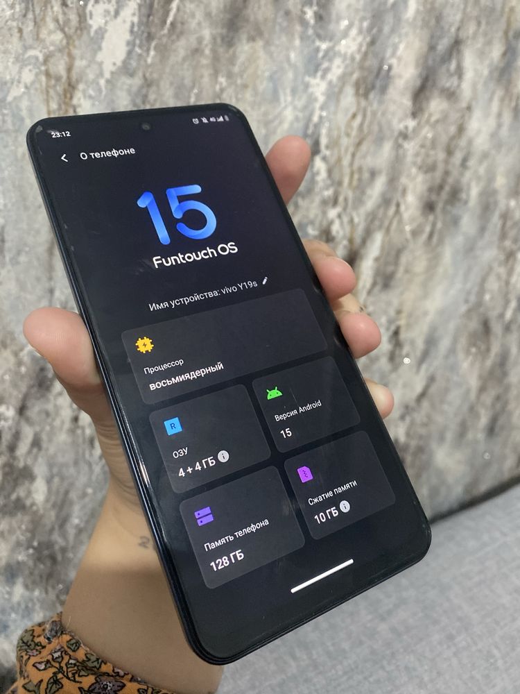 vivo y19s в идеал состоянии