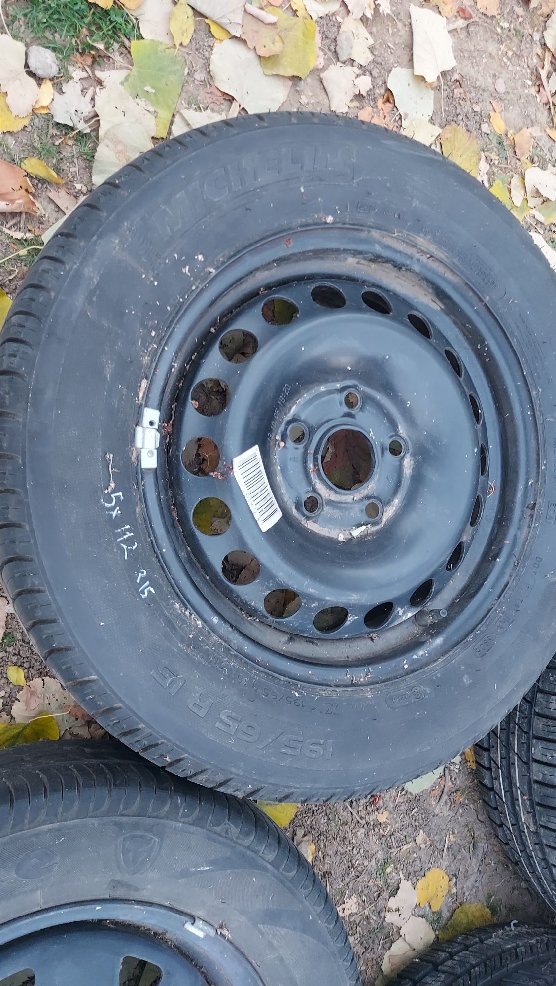 Джанта с гума резервни 4 х 100 R 15, 5 x 100 r 14, 5x 112 r15