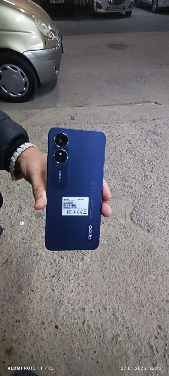 Oppo a17 holati ideal 1 koʻl tutilgan