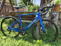 Bicicleta șosea Van Rysel NCR CF 105 albastru