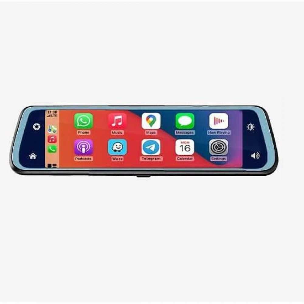 Огледало за кола с видеорегистратор С 2 FULL HD камери  ,DVR 9.66 inch