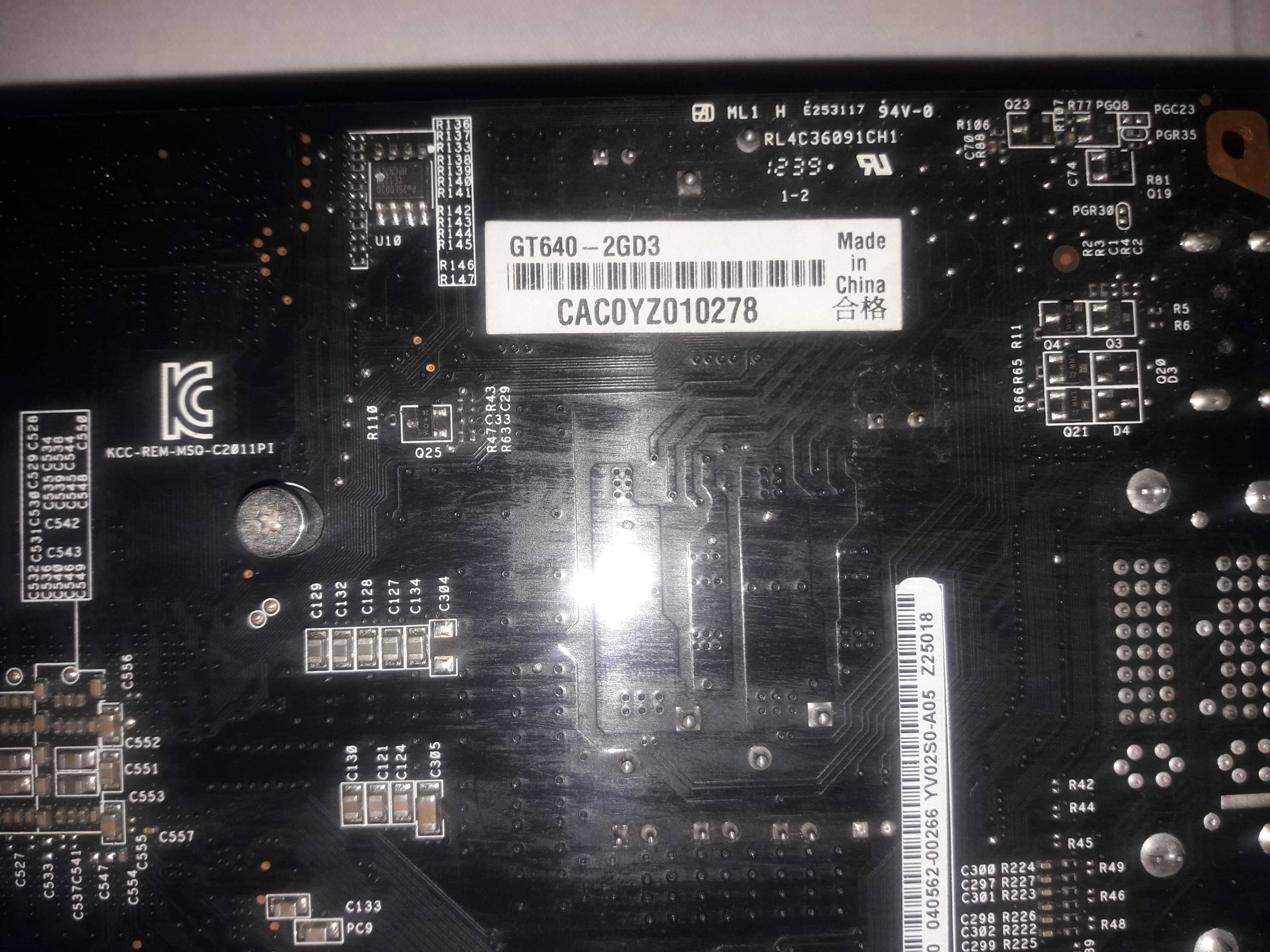 Placă Video Asus GT 640- 2gb-DDR3
